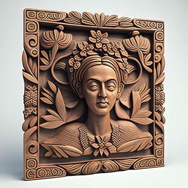 3D model Frida Kahlo (STL)